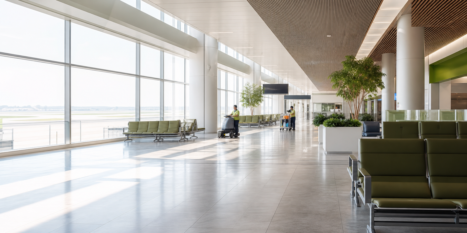 Airport terminal environment
