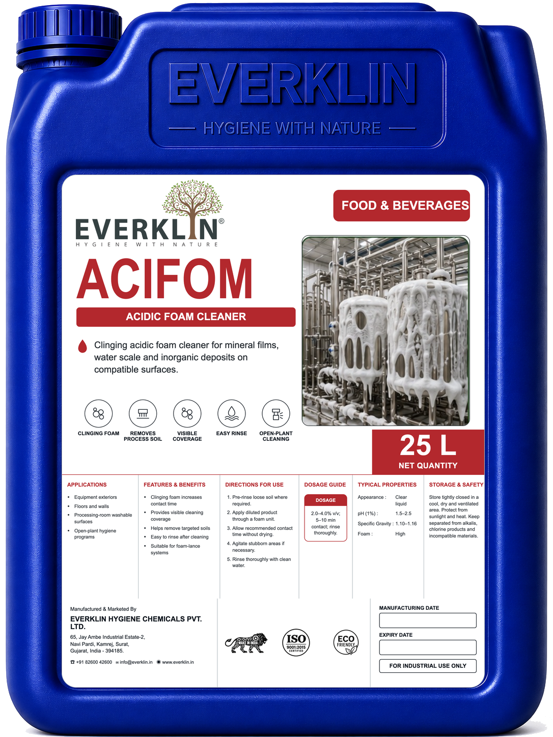 ACIFOM Everklin product pack