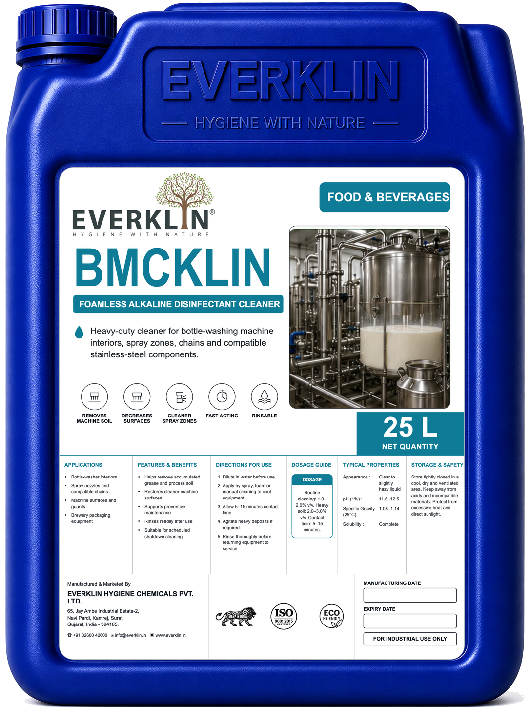 BMCKLIN Everklin product pack