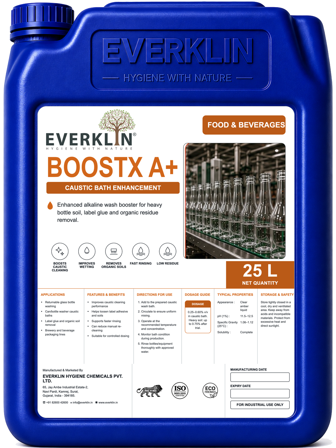 BOOSTX A+ Everklin product pack