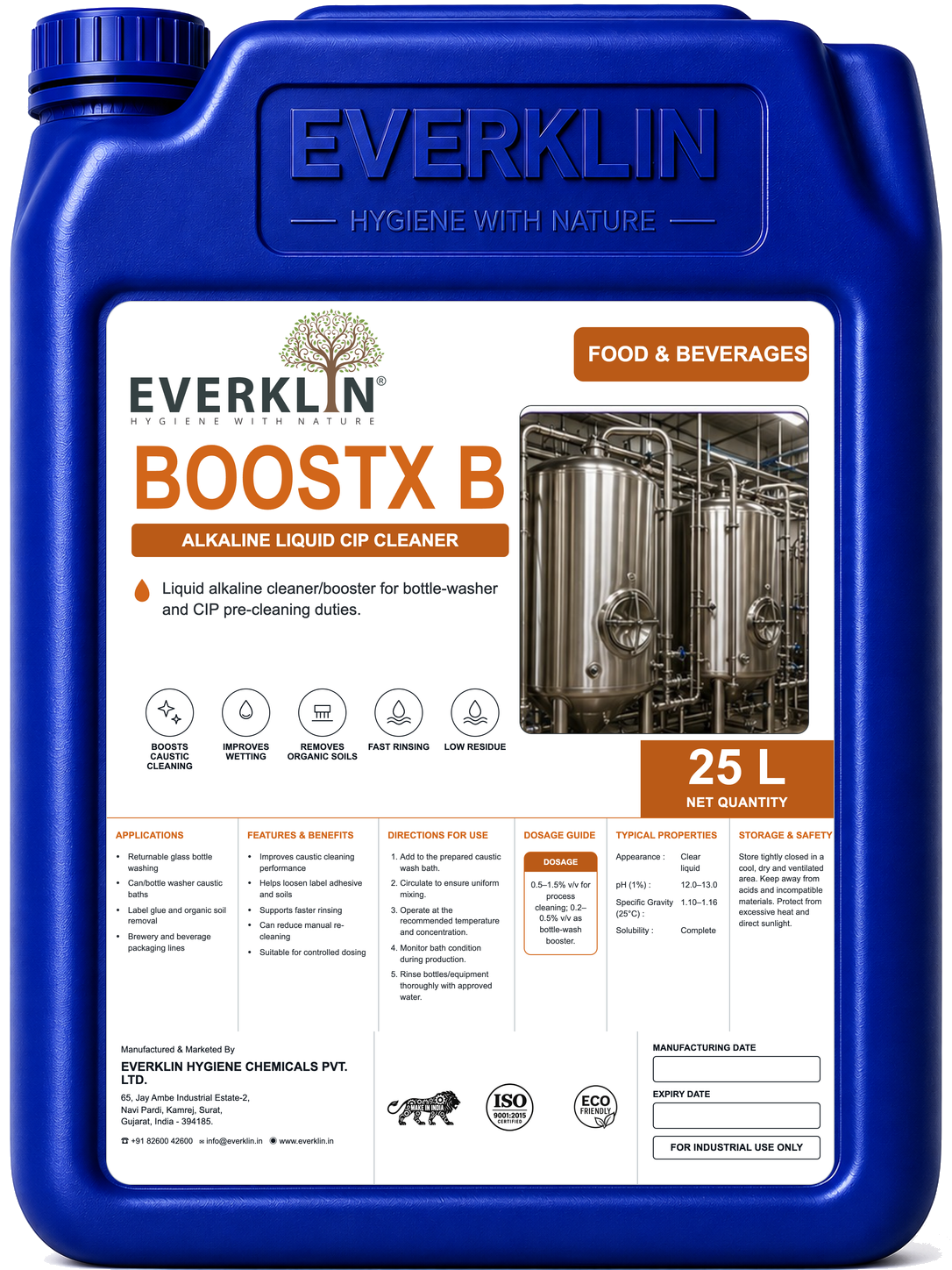BOOSTX B Everklin product pack