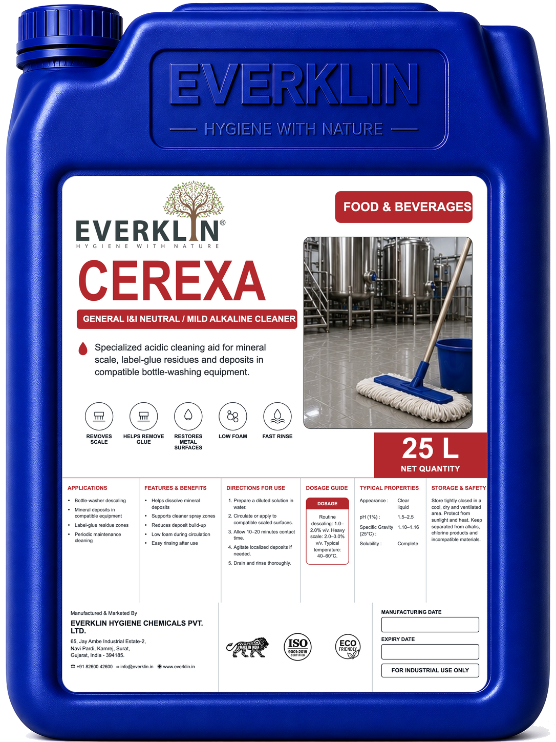 CEREXA Everklin product pack