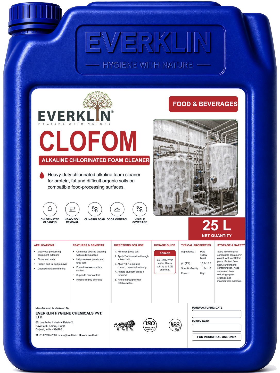 CLOFOM Everklin product pack