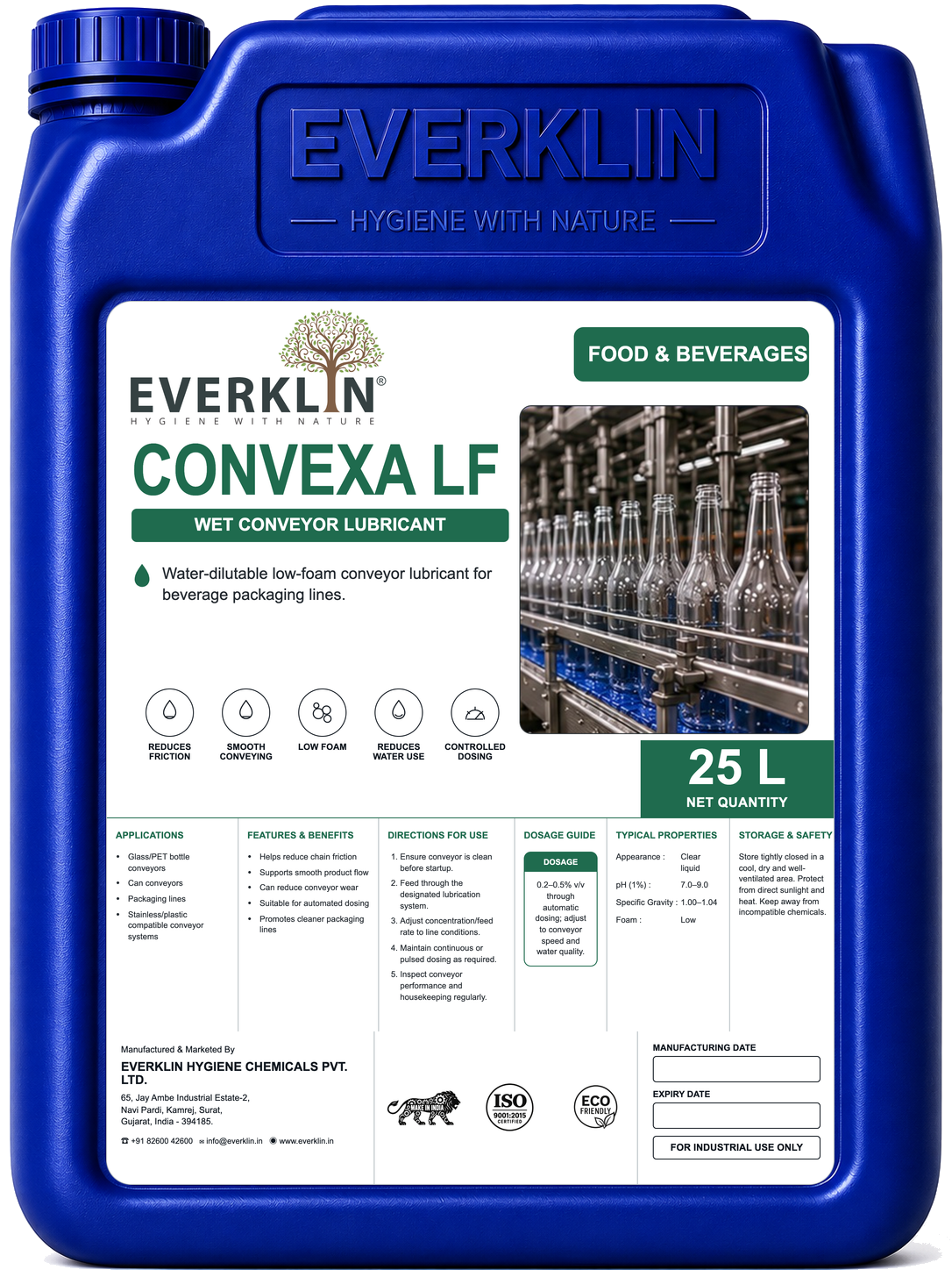 CONVEXA LF Everklin product pack
