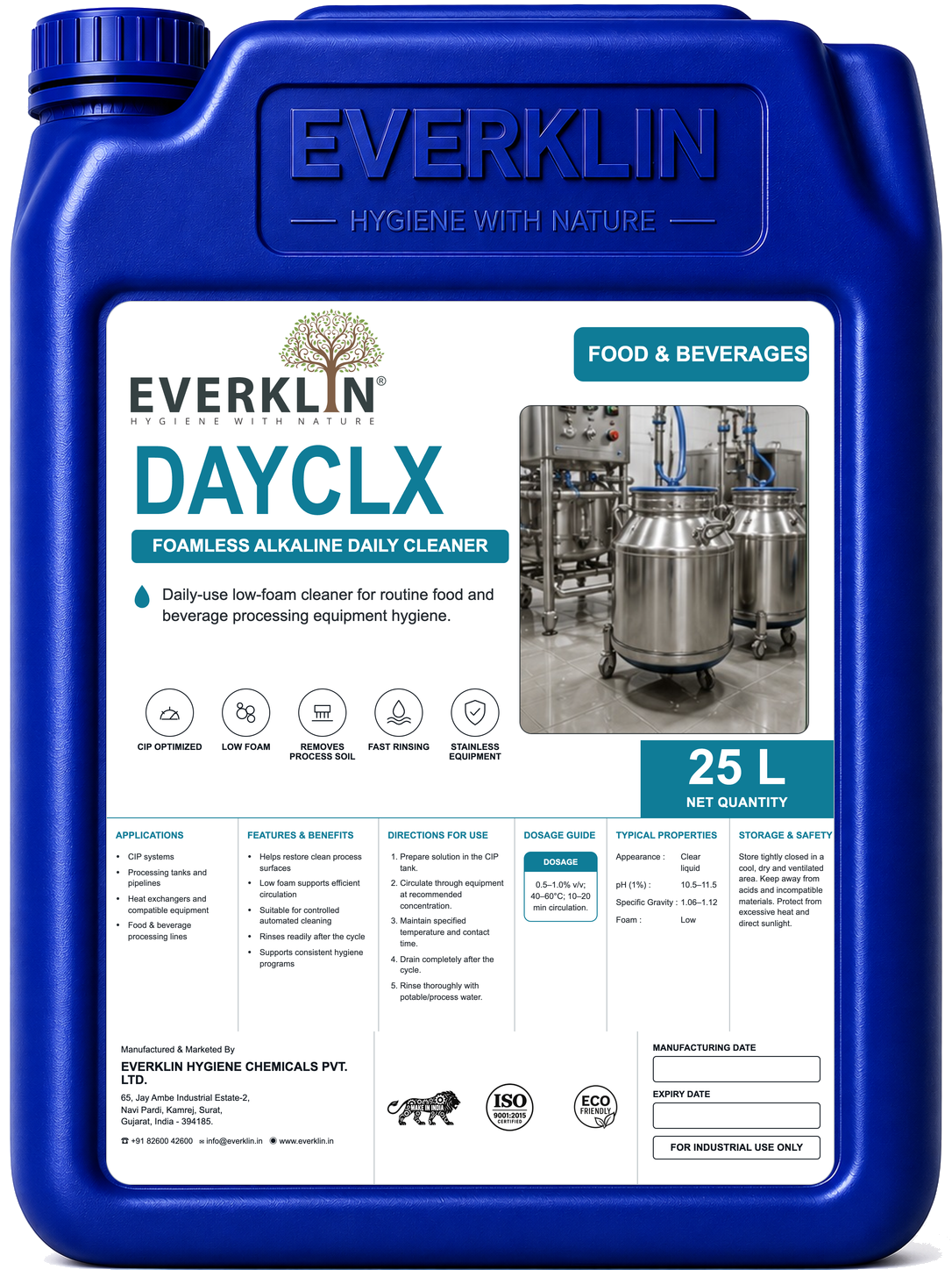 DAYCLX Everklin product pack