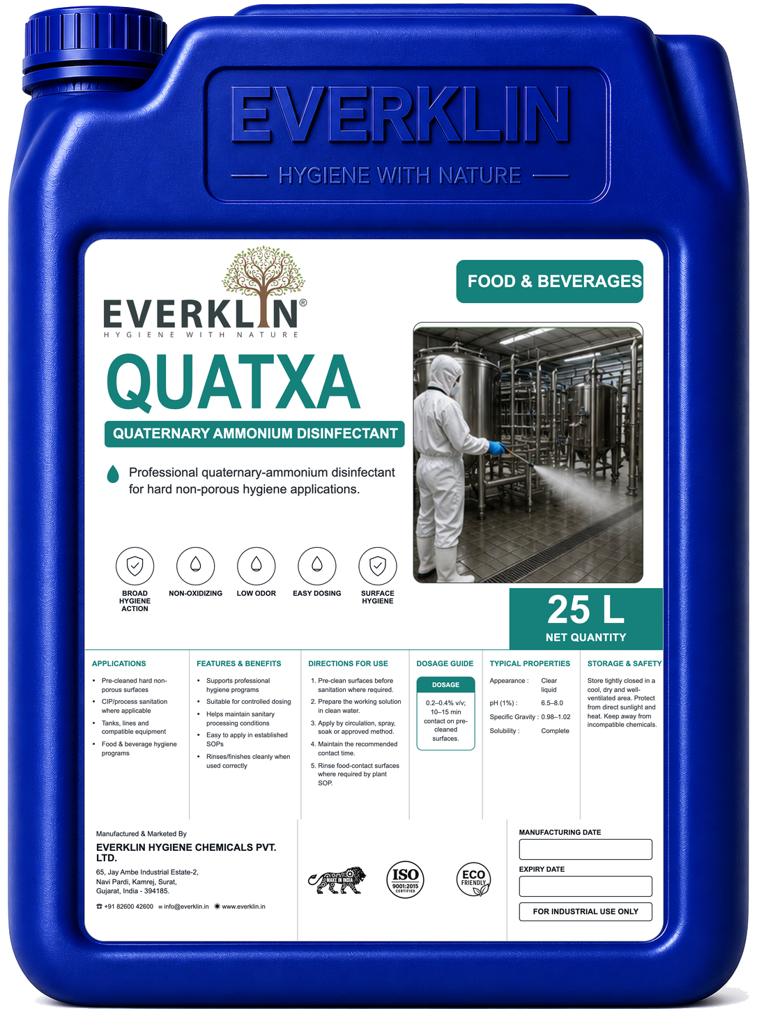 QUATXA Everklin product pack