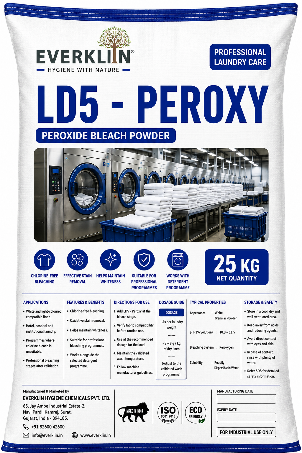Everklin LD5 - PEROXY 25 KG pack