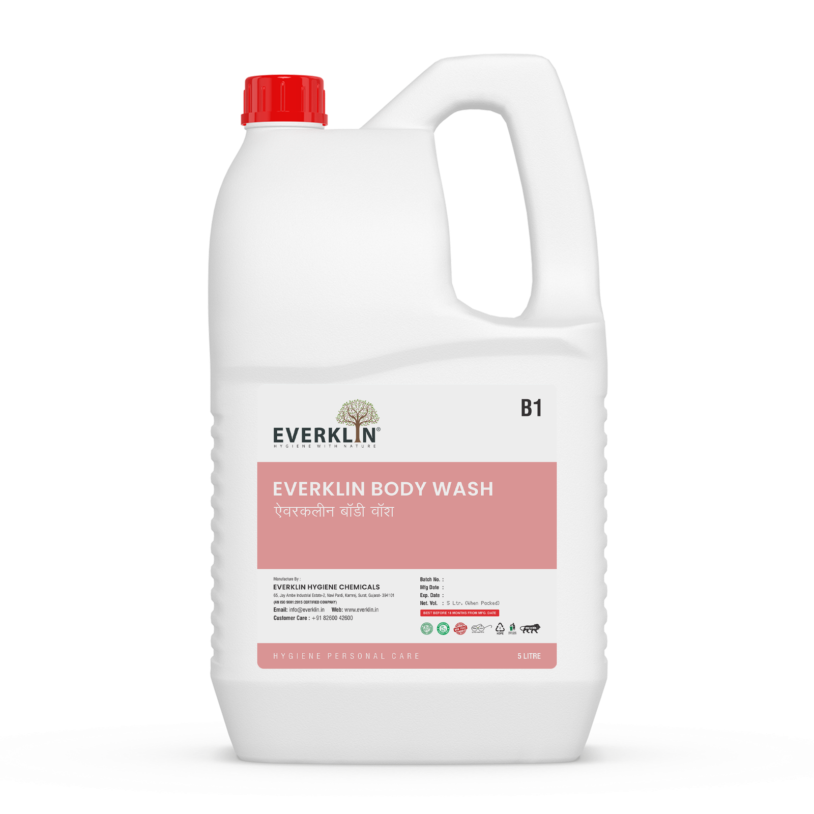 Everklin Body Wash product photograph