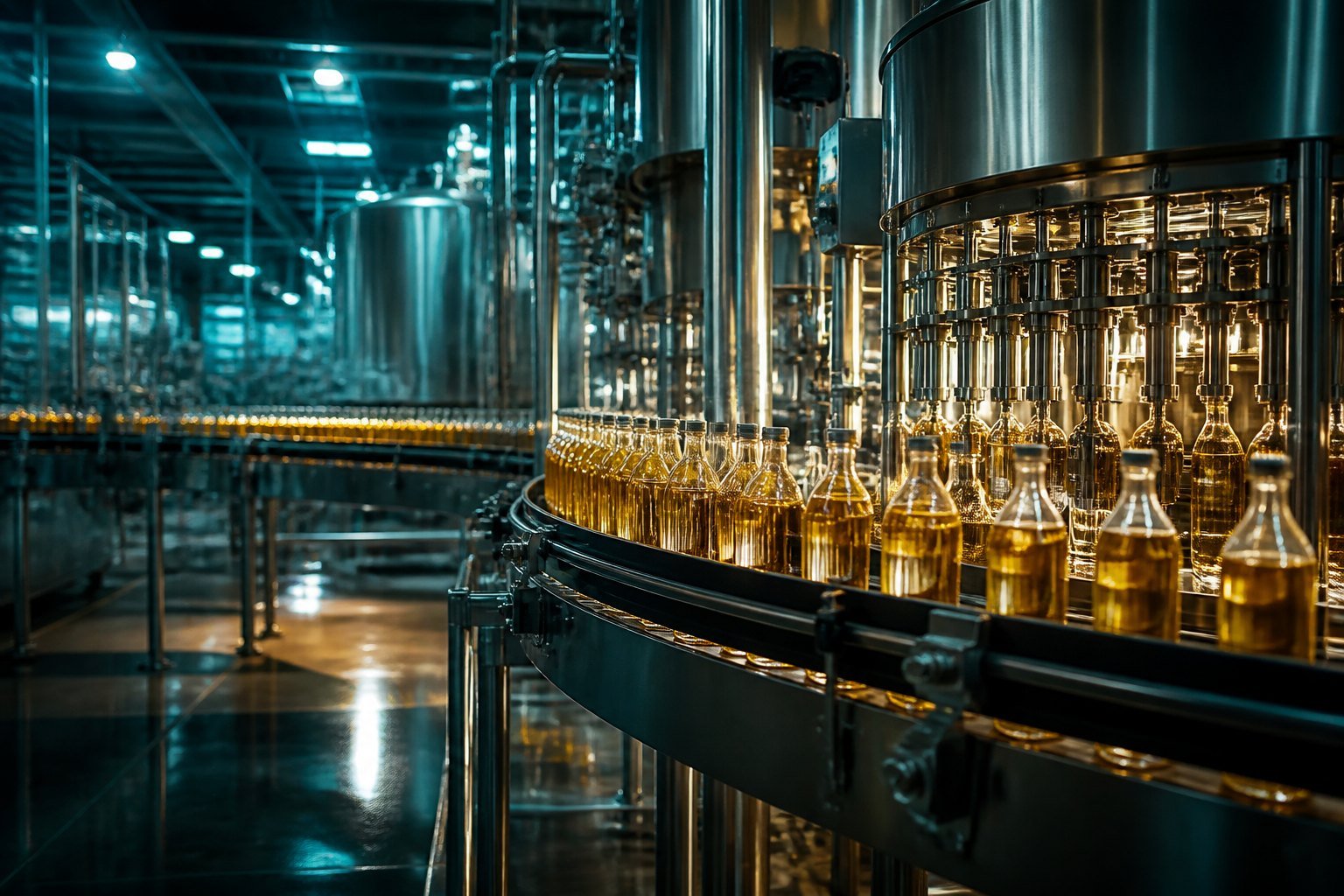 Food and beverage processing plant sanitation and CIP cleaning