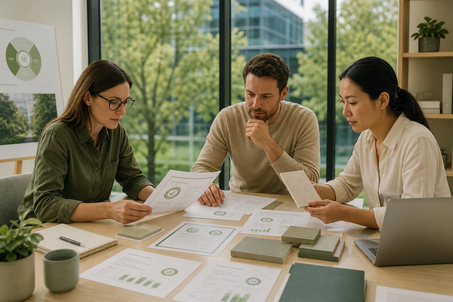 Sustainability and eco-label certification standards for cleaning chemicals
