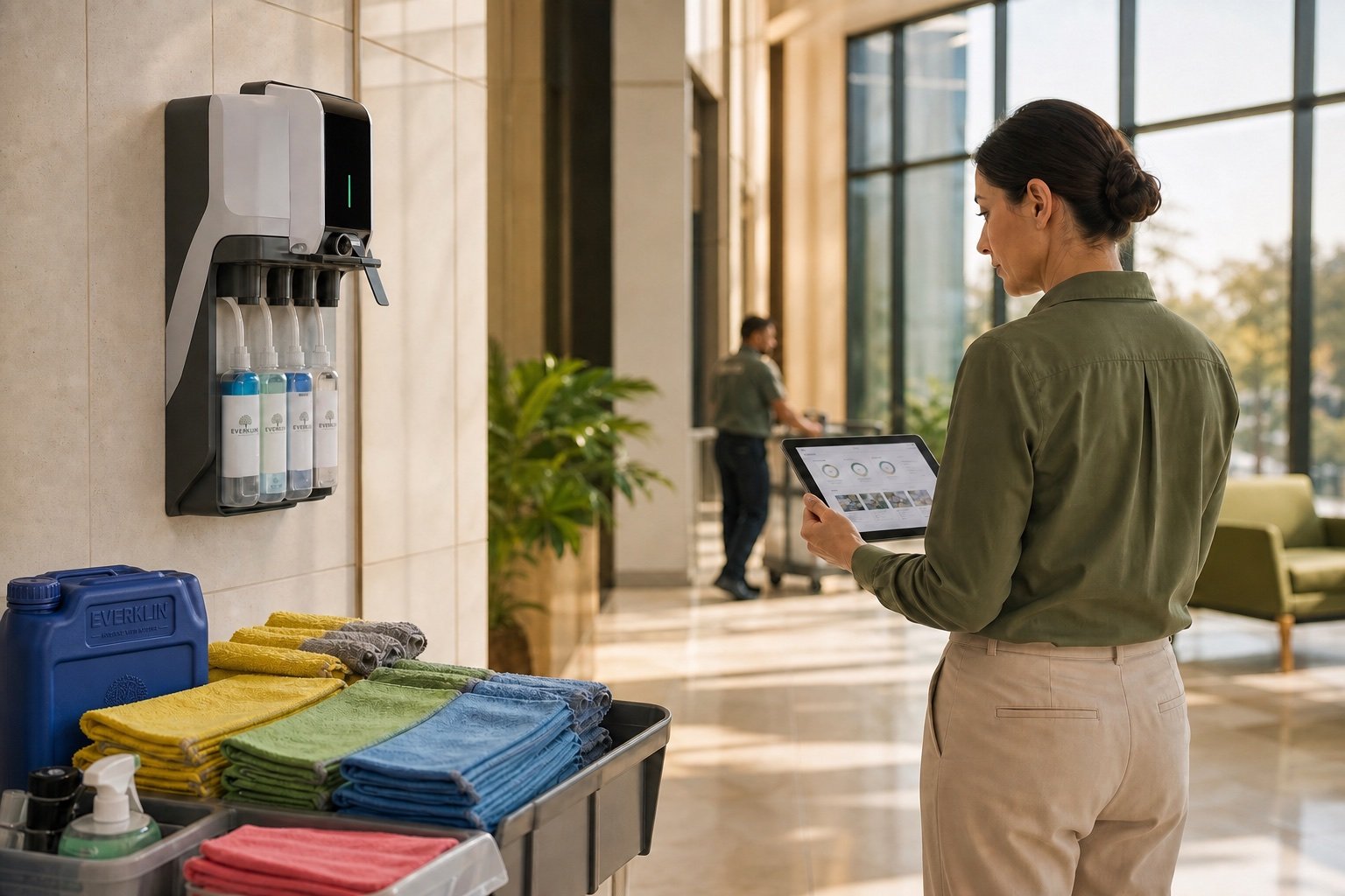 Professional cleaning programme trends in institutional hygiene