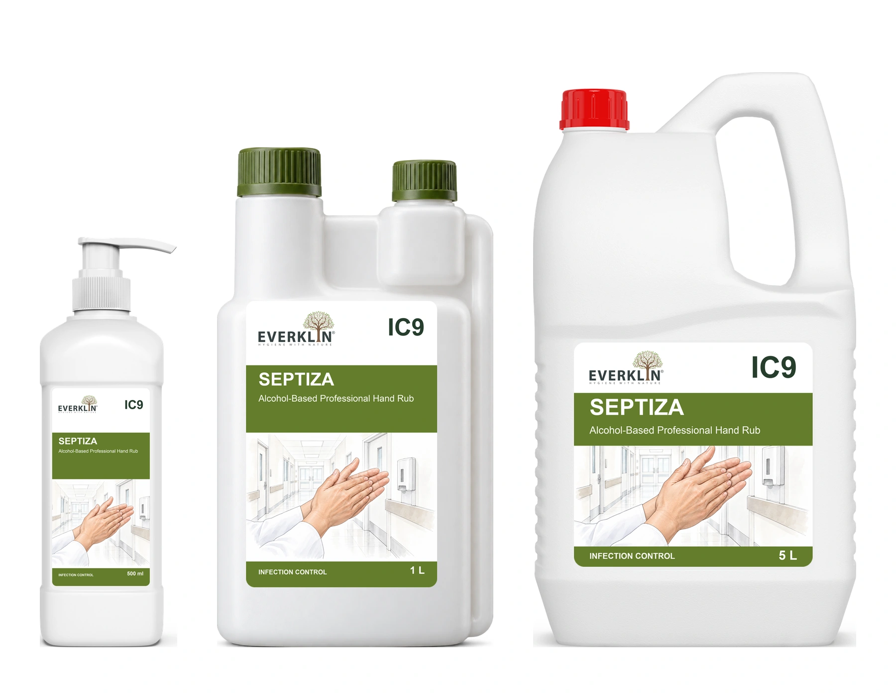 SEPTIZA packaging design for review