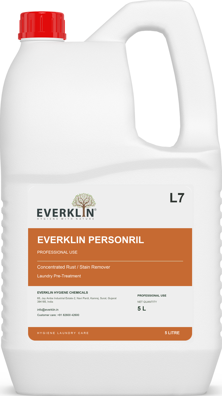 EVERKLIN PERSONRIL — approved L7 front-facing 5 L can